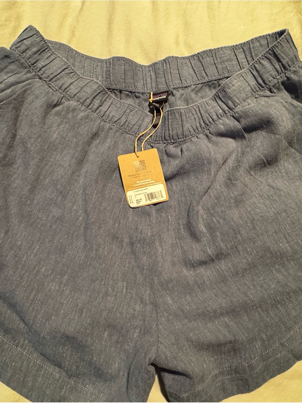 Patagonia Blue Women’s Elastic Waist Shorts